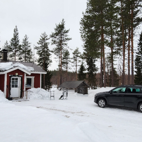 La Laponie, Finlande, Kinisjärvi. Finlande, Kinisjärvi.