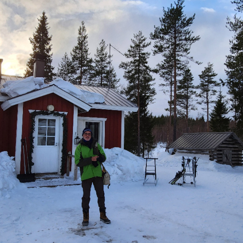 La Laponie, Finlande, Kinisjärvi. Finlande, Kinisjärvi.