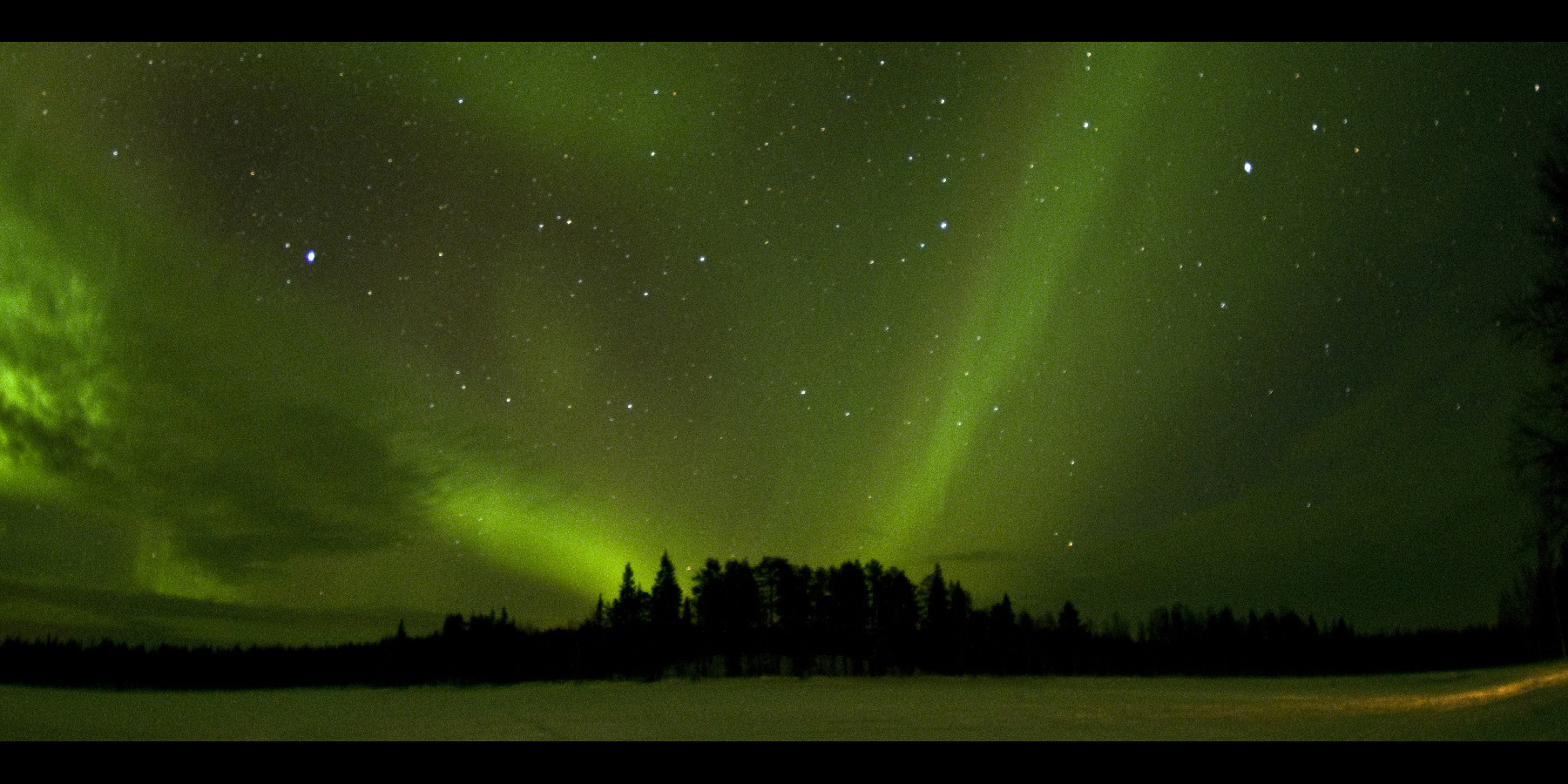 Finlande, Aurores Boréales. Finlande, Aurores Boréales.