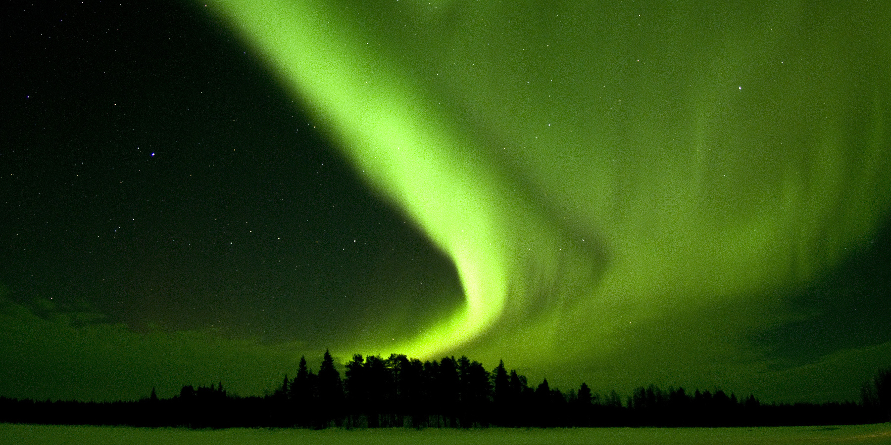 Finlande, Aurores Boréales. Finlande, Aurores Boréales.