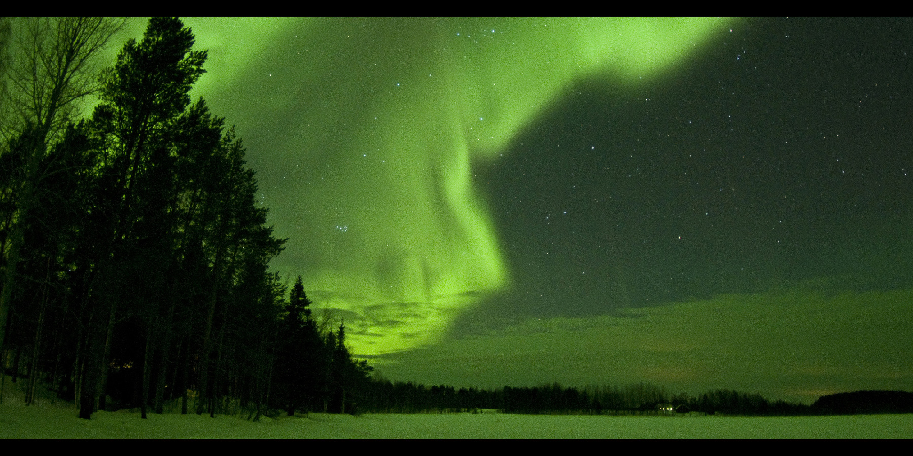 Finlande, Aurores Boréales. Finlande, Aurores Boréales.