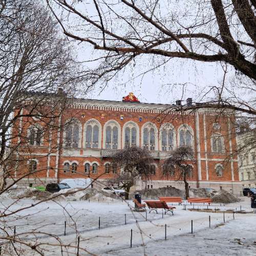 Helsinki. La maison de la noblesse de Finlande. Helsinki.