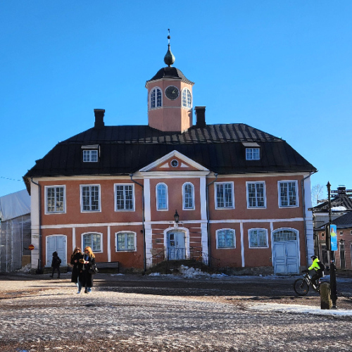 Ruelles de Porvoo. Finlande, Porvoo.