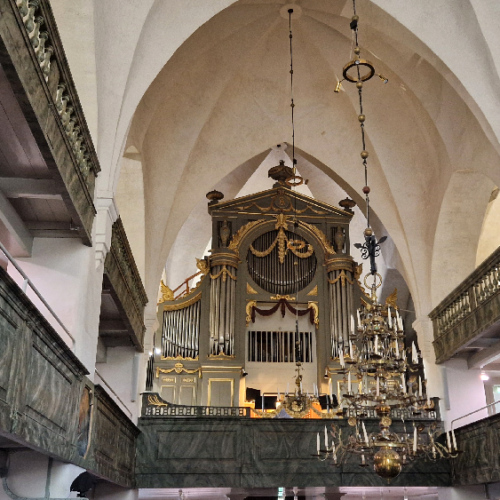 La cathédrale Tuomiokirkko. Finlande, Porvoo.