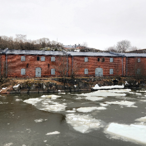 Visite de la forteresse de Suomenlinna. Finlande, Helsinki, Suomenlinna.