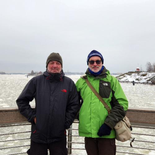 Le ferry pour Suomenlinna. Finlande, Helsinki, Suomenlinna.