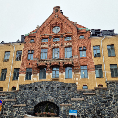 Helsinki. L'université d'Helsinki. Helsinki.