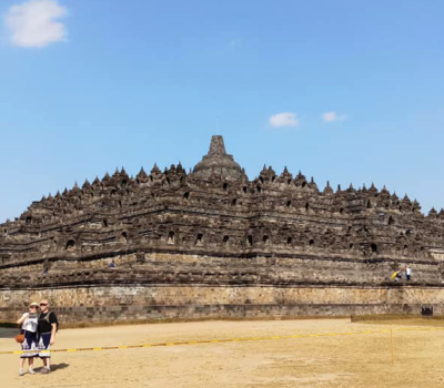Indonésie, Java, Borobudur. Indonésie, Java, Borobudur.