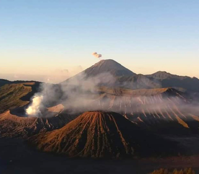 Indonésie, Java, Caldeira des Tengger, volcan Bromo. Indonésie, Java, Caldeira des Tengger, volcan Bromo.