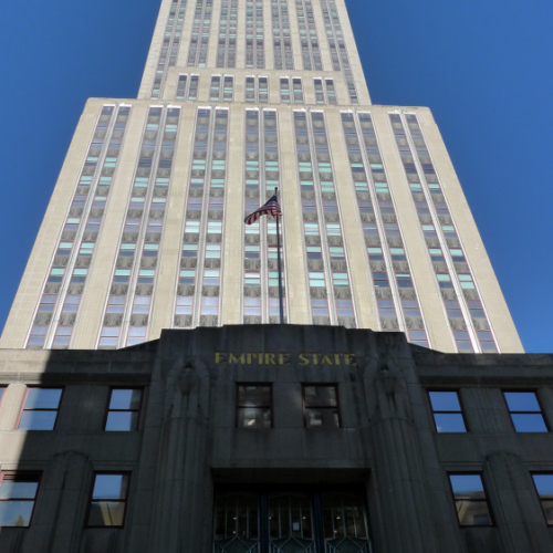 Façade de l'Empire State Building. Façade de l'Empire State Building.