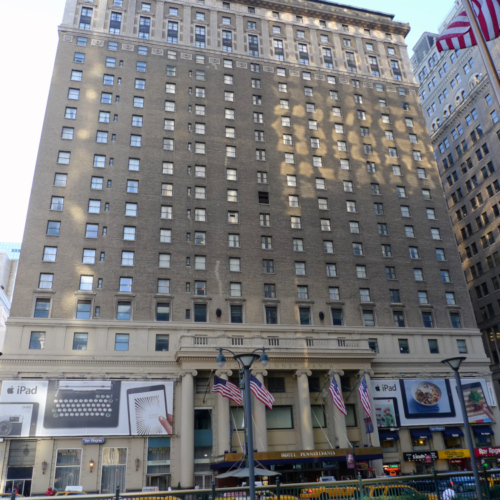 Hôtel Pennsylvanie à New York. Hôtel Pennsylvanie à New York.