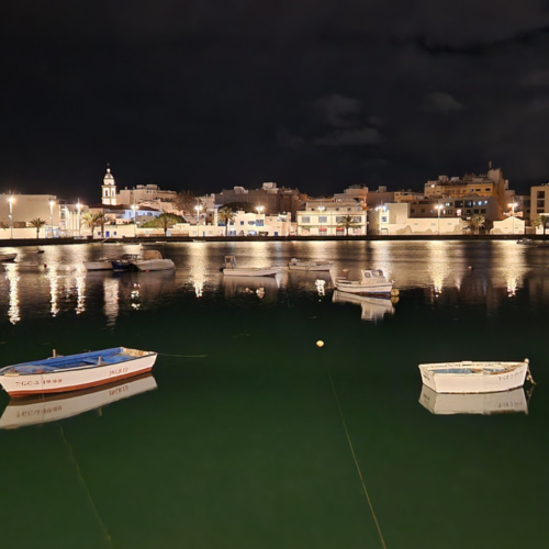 Arrecife, le petit port abrité. Lanzarote, Arrecife.