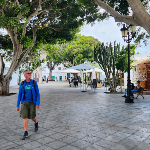 Balade dans Haria. Lanzarote, Village Haria.
