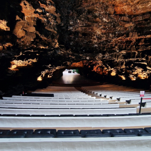 Salle de concert de Jameos del Agua. Lanzarote, Jameos del Agua.