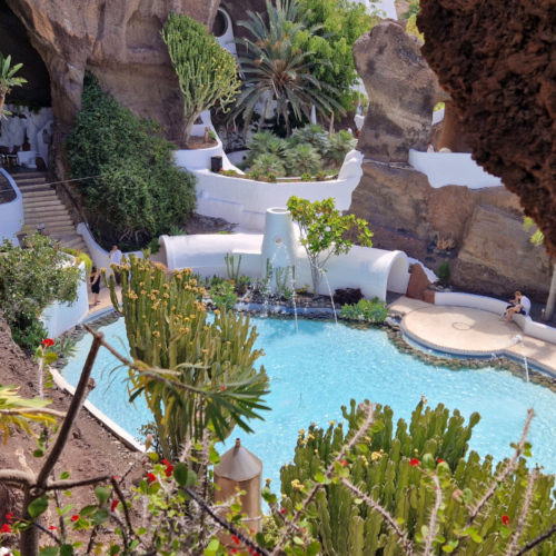 Lanzarote, Villa Lagomar. Lanzarote, Villa Lagomar.