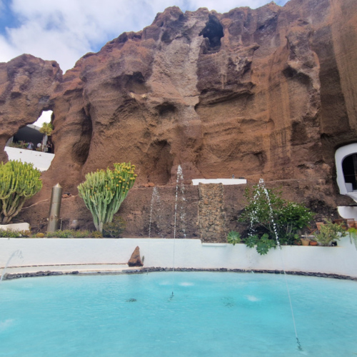 Lanzarote, Villa Lagomar. Lanzarote, Villa Lagomar.