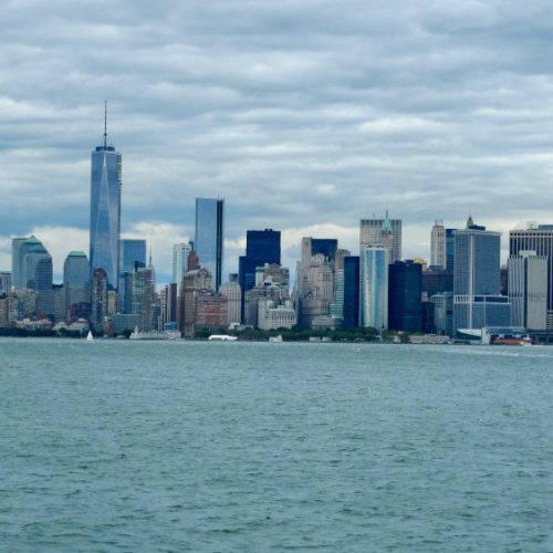 Skyline de New York balade en bateau. Skyline de New York balade en bateau.