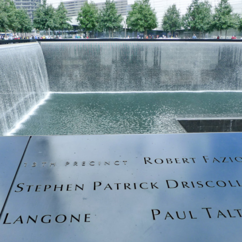 Mémorial du 11 septembre à New York. Mémorial du 11 septembre à New York.