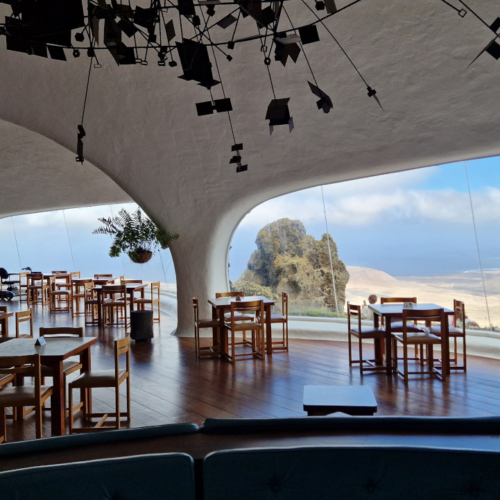 Visite au Mirador del Rio. Lanzarote, Mirador del Rio.