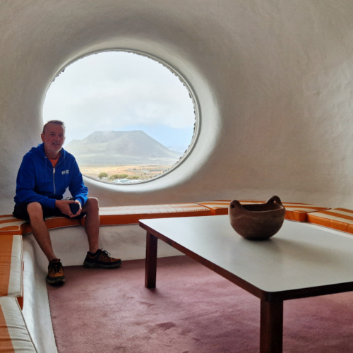 Visite au Mirador del Rio. Lanzarote, Mirador del Rio.