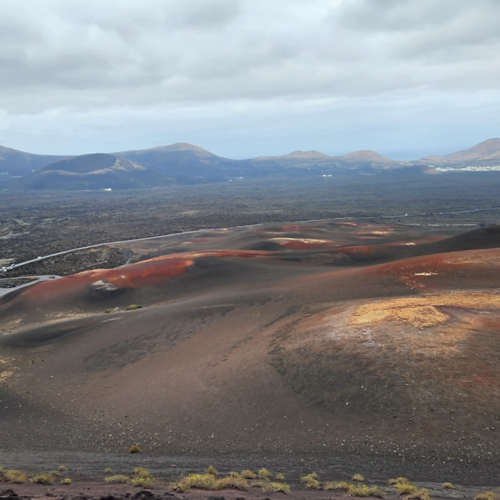 Lanzarote, Parc National de Timanfaya. Lanzarote, Parc National de Timanfaya.