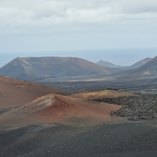 Lanzarote, Parc National de Timanfaya. Lanzarote, Parc National de Timanfaya.