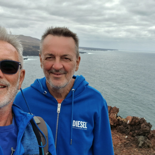 Randonnée vers le volcan El Volcanicito. Lanzarote, El Volcanicito.