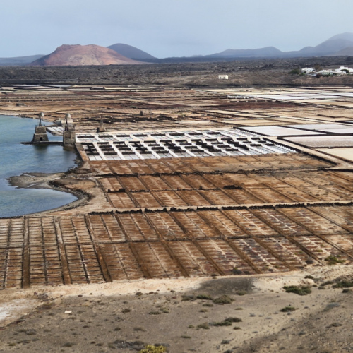 Les salines de Janubio. Lanzarote, Salinas de Janubio.