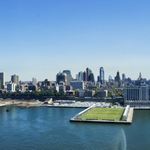Vol hélicoptère au-dessus de l'Hudson River, Vue sur Manhattan. Vol hélicoptère au-dessus de l'Hudson River, Vue sur Manhattan.