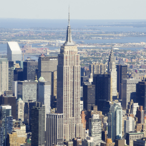 Vol hélicoptère au-dessus de l'Hudson River, Vue sur Manhattan. Vol hélicoptère au-dessus de l'Hudson River, Vue sur Manhattan.
