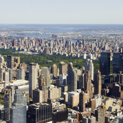 Vol hélicoptère au-dessus de l'Hudson River, Vue sur Manhattan. Vol hélicoptère au-dessus de l'Hudson River, Vue sur Manhattan.