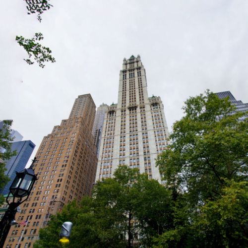 Woolworth building. Woolworth building.
