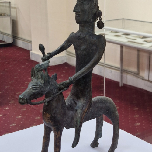 Musée National des Antiquités. Tadjikistan, Douchanbé