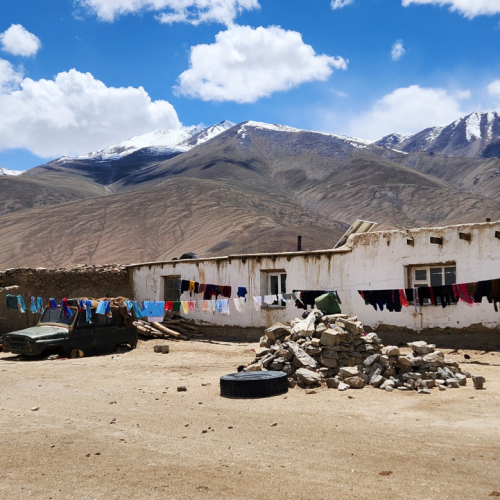 Village de Bulunkul. Tadjikistan, Bulunkul.