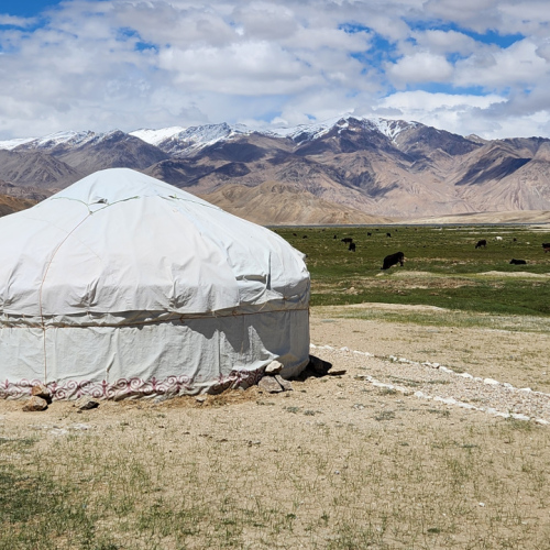 Village de Bulunkul. Tadjikistan, Bulunkul.