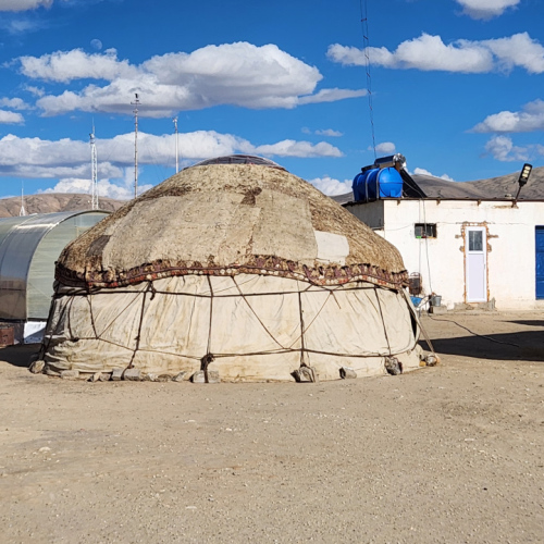 Village de Bulunkul. Tadjikistan, Bulunkul.
