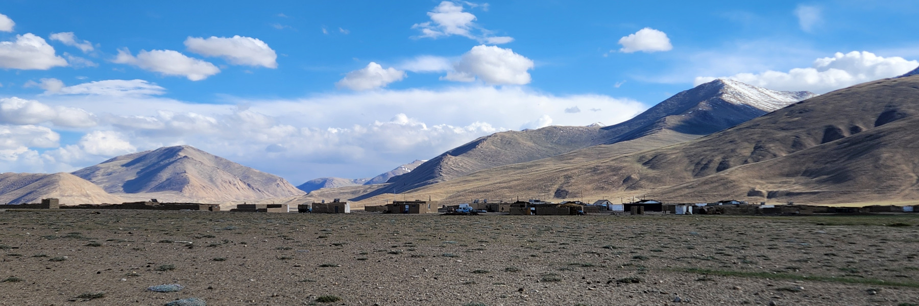 Village de Bulunkul. Tadjikistan, Bulunkul.