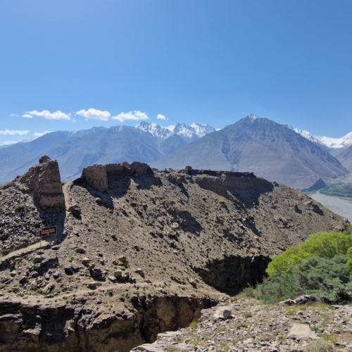 La forteresse de Yamchun. Tadjikistan, Yamg.