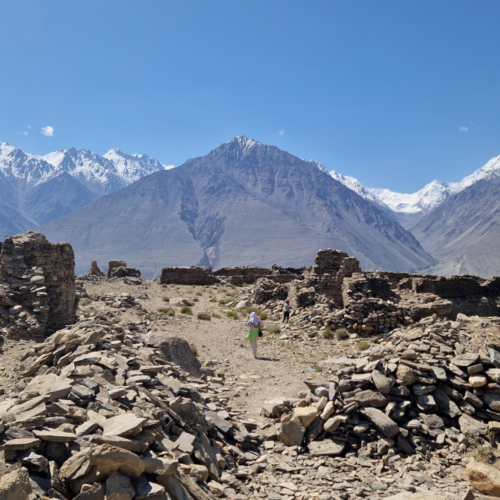 La forteresse de Yamchun. Tadjikistan, Yamg.