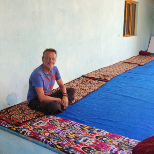 Notre gîte à Yamg. Tadjikistan, Yamg.