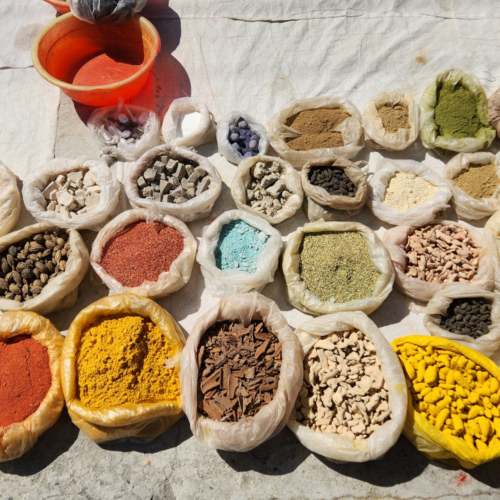 Ishkashim le marché afghan. Tadjikistan, Ishkashim.