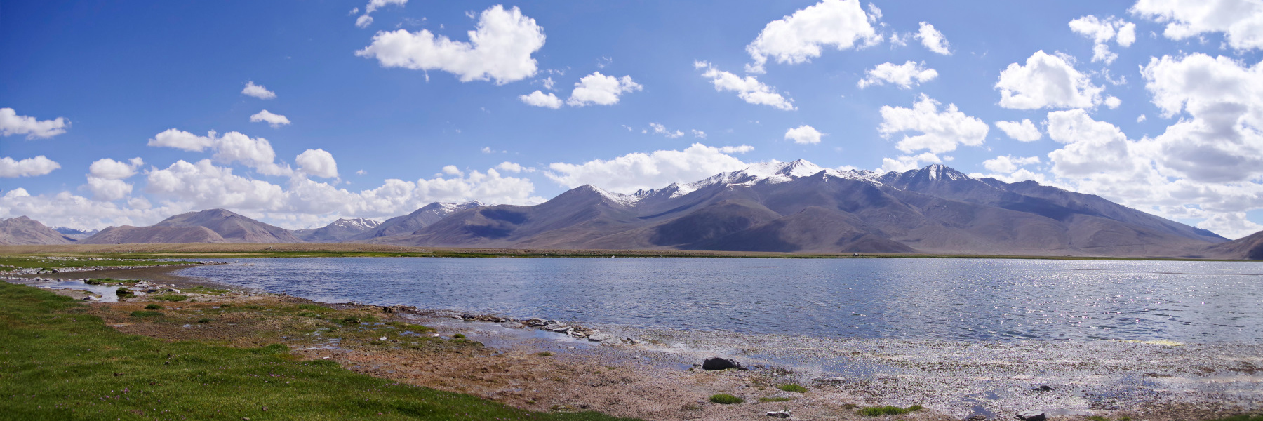 Le lac Bulunkul. Tadjikistan, Bulunkul.