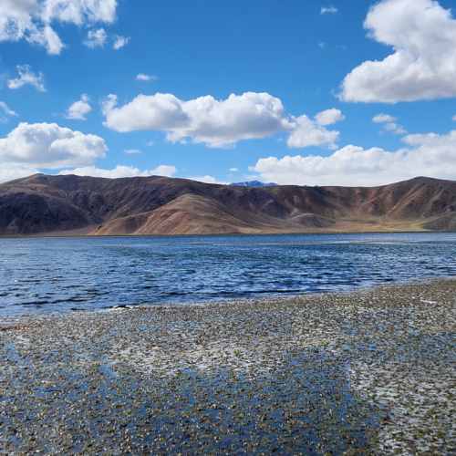 Le lac Bulunkul. Tadjikistan, Bulunkul.