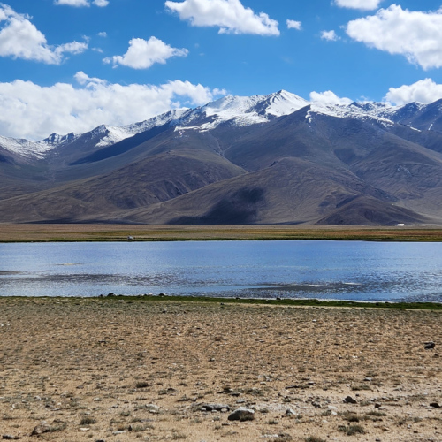 Le lac Bulunkul. Tadjikistan, Bulunkul.