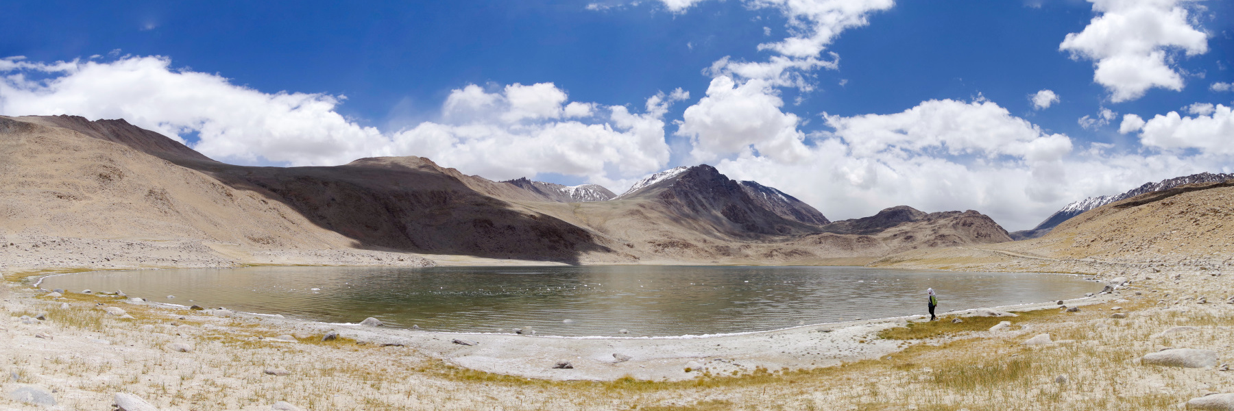Vallée de la Pamir, lac chukurkul. Tadjikistan, Haut Badakhchan.