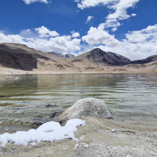 Vallée de la Pamir, lac chukurkul. Tadjikistan, Haut Badakhchan.