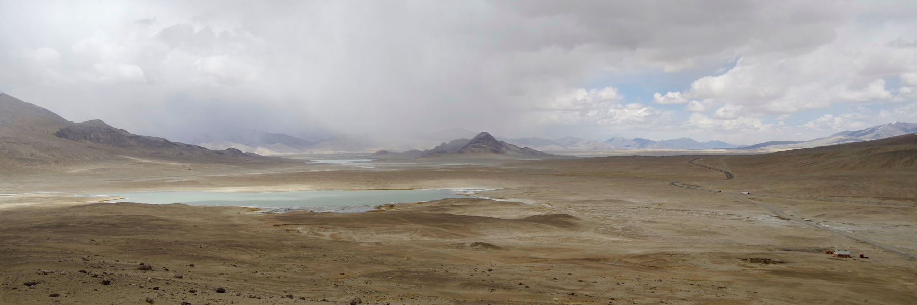 Vallée de la Pamir. lac Churkukul. Tadjikistan, Haut Badakhchan.