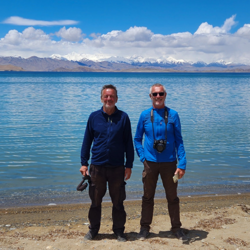 Le lac Karakul. Tadjikistan, Lac Karakul.