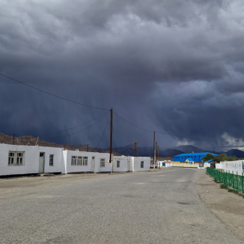 Balade dans Murgab. Tadjikistan, Murghab.