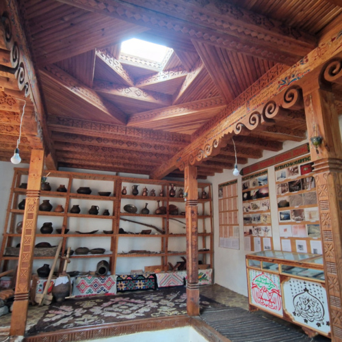 Musée du Sufi Muborak Kadam à Yamg. Tadjikistan, Yamg.